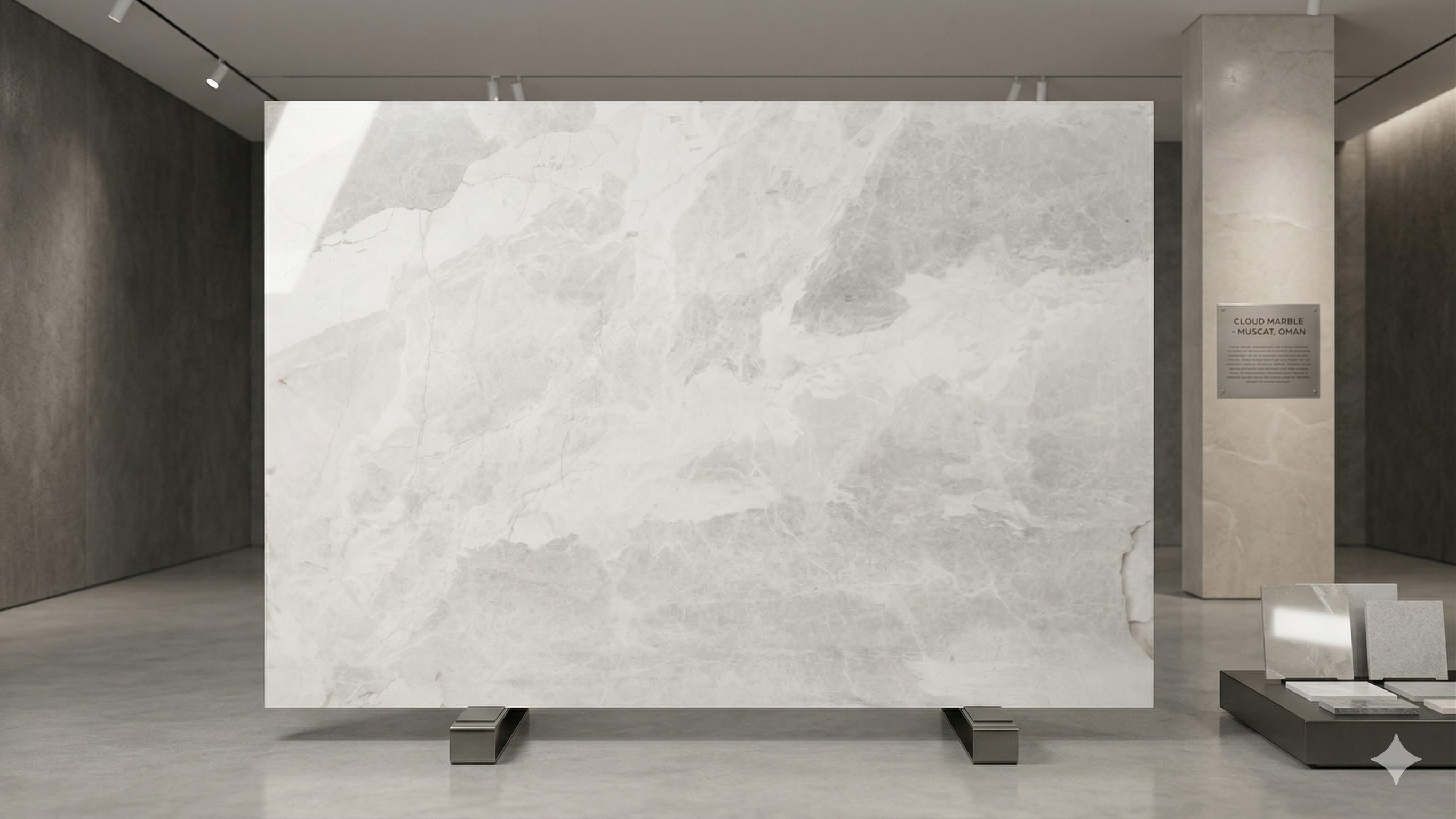 Cloud Marble hero slab