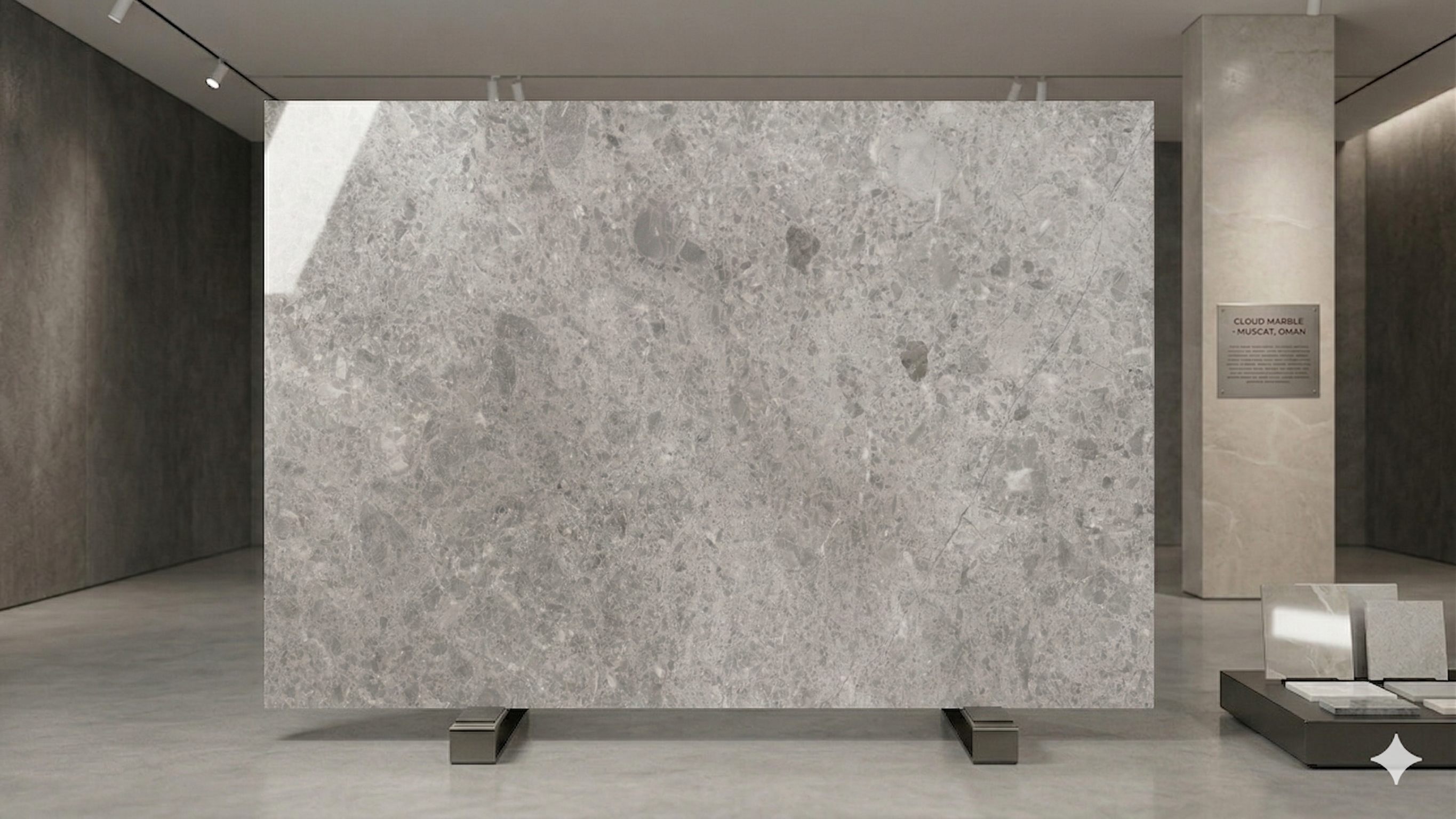 Elegant Grey hero slab